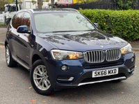 USED 2016 66 BMW X3 3.0 30d xLine SUV 5dr Diesel Auto xDrive Euro 6 (s/s) (258 ps) 