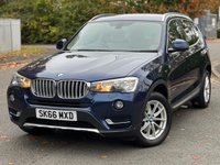 USED 2016 66 BMW X3 3.0 30d xLine SUV 5dr Diesel Auto xDrive Euro 6 (s/s) (258 ps) 