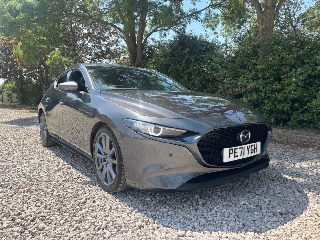 USED 2022 71 MAZDA MAZDA3 2.0 e-SKYACTIV-G MHEV GT Sport Tech Hatchback 5dr Petrol Manual Euro 6 (s/s) (122 ps) &pound;ZERO DEPOSIT FINANCE
