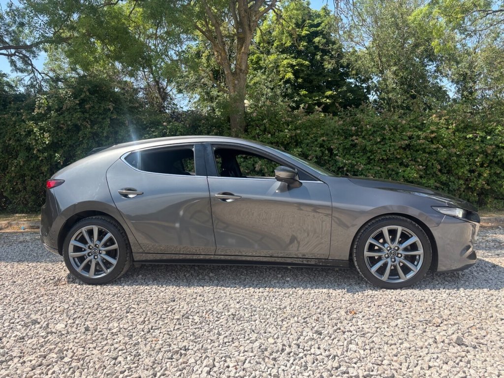 USED 2022 71 MAZDA MAZDA3 2.0 e-SKYACTIV-G MHEV GT Sport Tech Hatchback 5dr Petrol Manual Euro 6 (s/s) (122 ps) &pound;ZERO DEPOSIT FINANCE