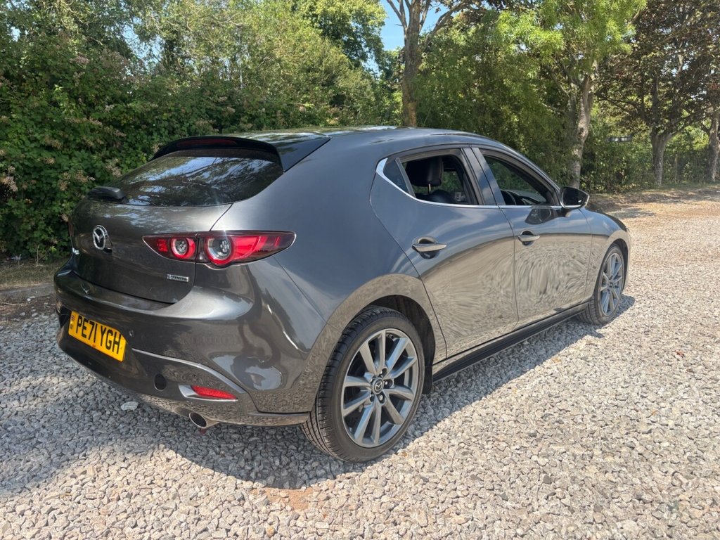USED 2022 71 MAZDA MAZDA3 2.0 e-SKYACTIV-G MHEV GT Sport Tech Hatchback 5dr Petrol Manual Euro 6 (s/s) (122 ps) &pound;ZERO DEPOSIT FINANCE