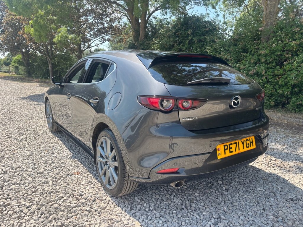 USED 2022 71 MAZDA MAZDA3 2.0 e-SKYACTIV-G MHEV GT Sport Tech Hatchback 5dr Petrol Manual Euro 6 (s/s) (122 ps) &pound;ZERO DEPOSIT FINANCE