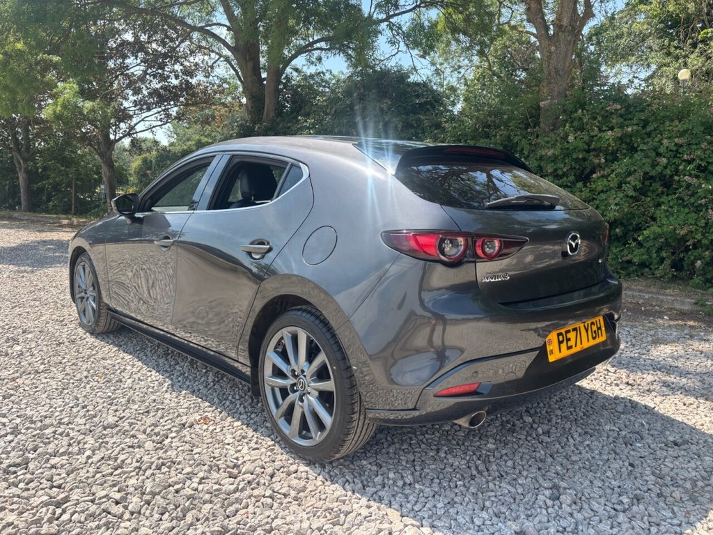 USED 2022 71 MAZDA MAZDA3 2.0 e-SKYACTIV-G MHEV GT Sport Tech Hatchback 5dr Petrol Manual Euro 6 (s/s) (122 ps) &pound;ZERO DEPOSIT FINANCE