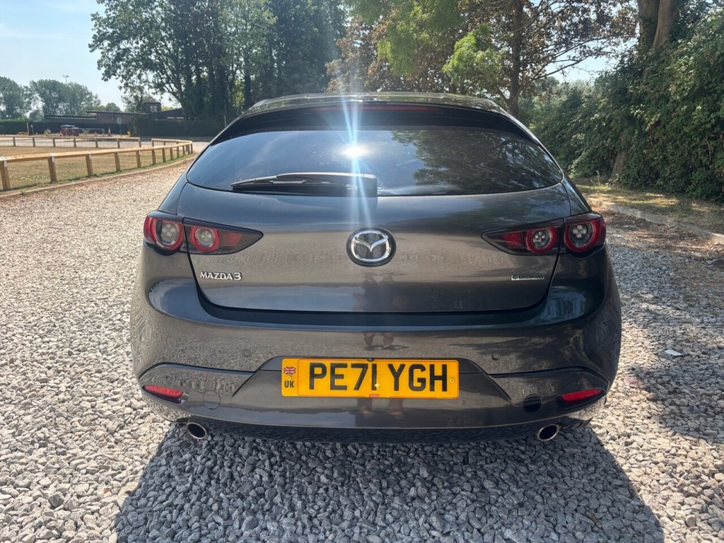 USED 2022 71 MAZDA MAZDA3 2.0 e-SKYACTIV-G MHEV GT Sport Tech Hatchback 5dr Petrol Manual Euro 6 (s/s) (122 ps) &pound;ZERO DEPOSIT FINANCE