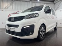 USED 2022 22 FIAT SCUDO 2.0 Multijet Business Crew Van Double Cab 6dr Diesel Auto SWB Euro 6 (s/s) (180 ps) reverse cam, apple car play, NAV