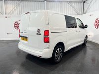 USED 2022 22 FIAT SCUDO 2.0 Multijet Business Crew Van Double Cab 6dr Diesel Auto SWB Euro 6 (s/s) (180 ps) reverse cam, apple car play, NAV