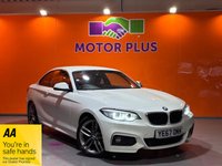 USED 2017 67 BMW 2 SERIES 2.0 218d M Sport Coupe 2dr Diesel Auto Euro 6 (s/s) (150 ps) Sports Seats. Sun Protect.