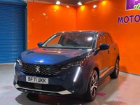 USED 2021 71 PEUGEOT 3008 1.6 13.2kWh Allure SUV 5dr Petrol Plug-in Hybrid e-EAT Euro 6 (s/s) (225 ps) One Owner. 180 Camera.