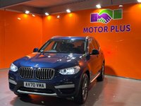 USED 2021 70 BMW X3 2.0 20d MHT xLine SUV 5dr Diesel Hybrid Auto xDrive Euro 6 (s/s) (190 ps) Sun Protection Glass. MHEV.
