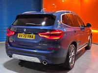 USED 2021 70 BMW X3 2.0 20d MHT xLine SUV 5dr Diesel Hybrid Auto xDrive Euro 6 (s/s) (190 ps) Sun Protection Glass. MHEV.