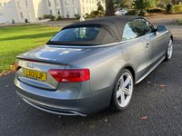 USED 2013 13 AUDI A5 CABRIOLET 2.0 TDI S line Convertible 2dr Diesel Multitronic Euro 5 (s/s) (177 ps) 