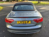 USED 2013 13 AUDI A5 CABRIOLET 2.0 TDI S line Convertible 2dr Diesel Multitronic Euro 5 (s/s) (177 ps) 