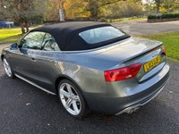 USED 2013 13 AUDI A5 CABRIOLET 2.0 TDI S line Convertible 2dr Diesel Multitronic Euro 5 (s/s) (177 ps) 
