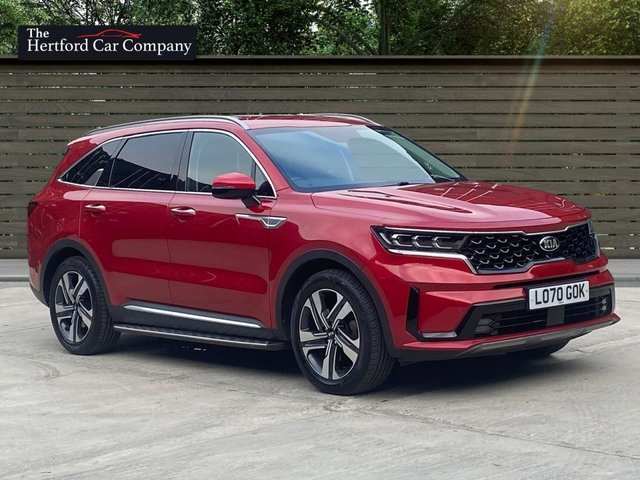 2021 70 Kia Sorento 1.6 h T-GDi 3 SUV 5dr Petrol Hybrid Auto AWD Euro 6 (s/s) (226 bhp)