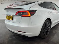 USED 2020 70 TESLA Model 3 (Dual Motor) Performance Saloon 4dr Electric Auto 4WDE (Performance Upgrade) (449 bhp) 2 keys, white leather, pan roof,NAV