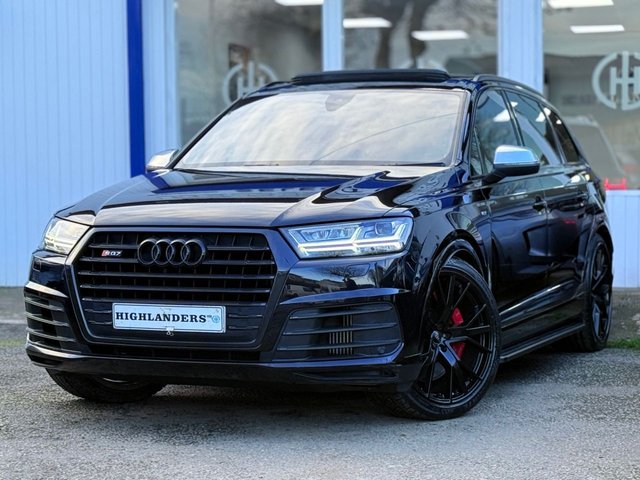 2017 67 Audi Sq7 4.0 TDI V8 PANORAMIC ROOF HEAD UP DISPLAY VIRTUAL COCKPIT NAV CAMERA BOSE STEPS SUV 5DR DIESEL TIPTRONIC QUATTRO EURO 6 (S/S) (435 PS)