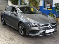 USED 2021 71 MERCEDES-BENZ CLA 1.3 CLA200 AMG Line (Premium 2) Shooting Brake 5dr Petrol 7G-DCT Euro 6 (s/s) (163 ps) SAT NAV ANDROID APPLE CARPLAY LEATHER HEATED SEATS REAR VIEW CAMERA CRUISE CONTROL PARKING SENSORS 1 OWNER EXCELLENT SERVICE HISTORY WARRANTY