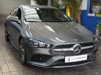 USED 2021 71 MERCEDES-BENZ CLA 1.3 CLA200 AMG Line (Premium 2) Shooting Brake 5dr Petrol 7G-DCT Euro 6 (s/s) (163 ps) SAT NAV ANDROID APPLE CARPLAY LEATHER HEATED SEATS REAR VIEW CAMERA CRUISE CONTROL PARKING SENSORS 1 OWNER EXCELLENT SERVICE HISTORY WARRANTY