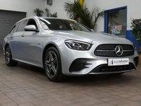 USED 2021 21 MERCEDES-BENZ E-CLASS 2.0 E300de 13.5kWh AMG Line Edition Estate 5dr Diesel Plug-in Hybrid G-Tronic+ Euro 6 (s/s) (306 ps) SAT NAV ANDROID APPLE CARPLAY LEATHER HEATED SEATS REAR VIEW CAMERA CRUISE CONTROL PARKING SENSORS 1 OWNER EXCELLENT SERVICE HISTORY WARRANTY