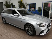 USED 2021 21 MERCEDES-BENZ E-CLASS 2.0 E300de 13.5kWh AMG Line Edition Estate 5dr Diesel Plug-in Hybrid G-Tronic+ Euro 6 (s/s) (306 ps) SAT NAV ANDROID APPLE CARPLAY LEATHER HEATED SEATS REAR VIEW CAMERA CRUISE CONTROL PARKING SENSORS 1 OWNER EXCELLENT SERVICE HISTORY WARRANTY