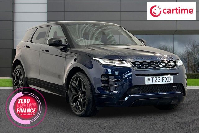 View our Land Rover Range Rover Evoque 2.0 D200 MHEV R-Dynamic HSE SUV 5dr Diesel Auto 4WD Euro 6 (s/s) (204 ps) Adaptive Cruise Control, Android Auto / Apple CarPlay, Heated Steering Wheel, Bluetooth, Rear View Camera