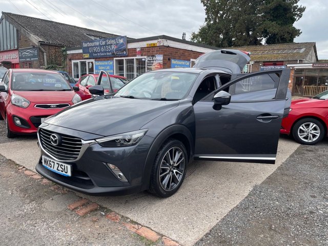 2017 67 MAZDA CX-3 1.5 SKYACTIV-D Sport Nav SUV 5dr Diesel Manual 4WD Euro 6 (s/s) (105 ps) Heated Seats, &pound;195 road tax, MOT October 2026