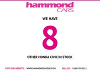USED 2018 18 HONDA CIVIC 1.0 VTEC Turbo SE Hatchback 5dr Petrol CVT Euro 6 (s/s) (129 ps) AIR-CON, DAB RADIO, 16" ALLOYS