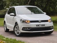 USED 2017 17 VOLKSWAGEN POLO 1.0 BlueMotion Tech Match Edition Hatchback 5dr Petrol Manual Euro 6 (s/s) (60 ps) 