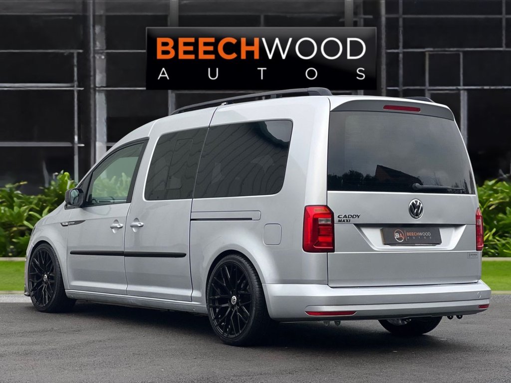 USED 2018 18 VOLKSWAGEN CADDY MAXI LIFE 2.0 TDI BlueMotion Tech MPV 5dr Diesel DSG Euro 6 (s/s) (102 ps) 2 LITRE / DSG / 7 SEATS