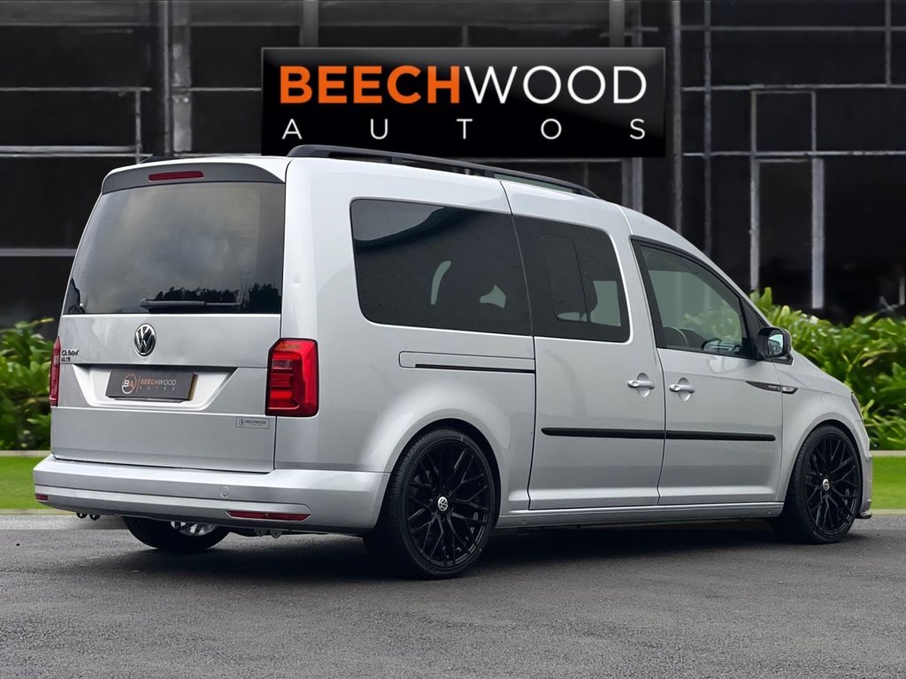 USED 2018 18 VOLKSWAGEN CADDY MAXI LIFE 2.0 TDI BlueMotion Tech MPV 5dr Diesel DSG Euro 6 (s/s) (102 ps) 2 LITRE / DSG / 7 SEATS