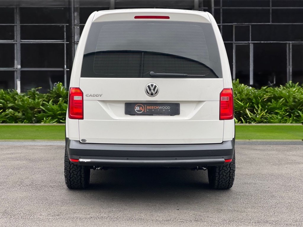 USED 2020 69 VOLKSWAGEN CADDY MAXI 2.0 TDI BEECHWOOD SWAMPER Crew Van Double Cab 5dr Diesel Manual LWB Euro 6 (s/s) (102 ps) 