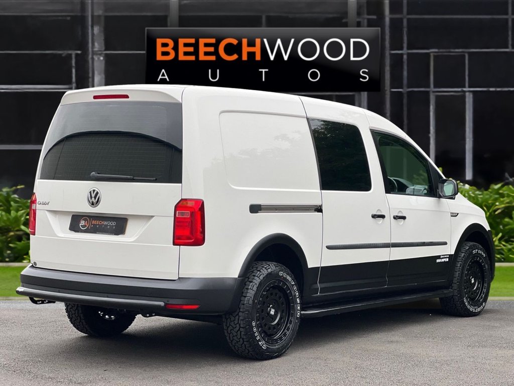USED 2020 69 VOLKSWAGEN CADDY MAXI 2.0 TDI BEECHWOOD SWAMPER Crew Van Double Cab 5dr Diesel Manual LWB Euro 6 (s/s) (102 ps) 
