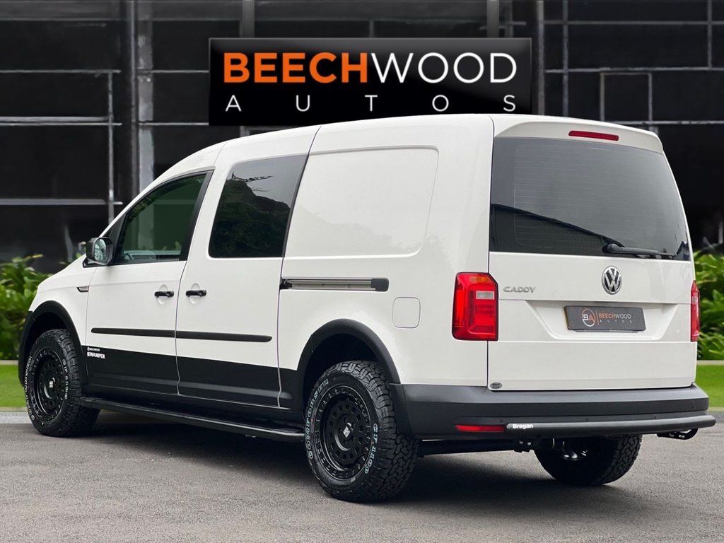 USED 2020 69 VOLKSWAGEN CADDY MAXI 2.0 TDI BEECHWOOD SWAMPER Crew Van Double Cab 5dr Diesel Manual LWB Euro 6 (s/s) (102 ps) 