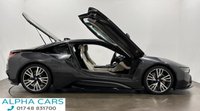USED 2018 V BMW I8 1.5 7.1kWh Coupe 2dr Petrol Plug-in Hybrid Auto 4WD Euro 6 (s/s) (362 ps) 36871 Miles , Striking Sophisto Leather , Ivory Sophisto Leather, Universal remote control