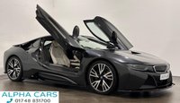 USED 2018 V BMW I8 1.5 7.1kWh Coupe 2dr Petrol Plug-in Hybrid Auto 4WD Euro 6 (s/s) (362 ps) 36871 Miles , Striking Sophisto Leather , Ivory Sophisto Leather, Universal remote control