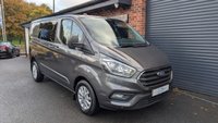 USED 2022 71 FORD TRANSIT CUSTOM 2.0 320 EcoBlue Limited Crew Van Double Cab 5dr Diesel Manual L1 H1 Euro 6 (s/s) (130 ps) *** 6 SEATS - REVERSE CAMERA - CRUISE - AIR CON ***