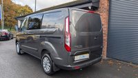 USED 2022 71 FORD TRANSIT CUSTOM 2.0 320 EcoBlue Limited Crew Van Double Cab 5dr Diesel Manual L1 H1 Euro 6 (s/s) (130 ps) *** 6 SEATS - REVERSE CAMERA - CRUISE - AIR CON ***