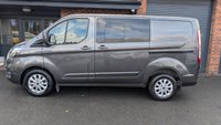 USED 2022 71 FORD TRANSIT CUSTOM 2.0 320 EcoBlue Limited Crew Van Double Cab 5dr Diesel Manual L1 H1 Euro 6 (s/s) (130 ps) *** 6 SEATS - REVERSE CAMERA - CRUISE - AIR CON ***