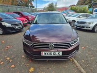 USED 2016 16 VOLKSWAGEN PASSAT 2.0 TDI BlueMotion Tech GT Saloon 4dr Diesel DSG Euro 6 (s/s) (190 ps) 