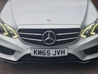 USED 2015 65 MERCEDES-BENZ E-CLASS 2.1 E220 BlueTEC AMG Night Edition (Premium) Estate 5dr Diesel G-Tronic+ Euro 6 (s/s) (177 ps) 10 SERVICES | PREMIUM EDITION