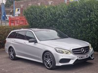 USED 2015 65 MERCEDES-BENZ E-CLASS 2.1 E220 BlueTEC AMG Night Edition (Premium) Estate 5dr Diesel G-Tronic+ Euro 6 (s/s) (177 ps) 10 SERVICES | PREMIUM EDITION