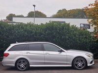 USED 2015 65 MERCEDES-BENZ E-CLASS 2.1 E220 BlueTEC AMG Night Edition (Premium) Estate 5dr Diesel G-Tronic+ Euro 6 (s/s) (177 ps) 10 SERVICES | PREMIUM EDITION