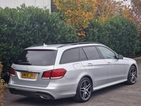 USED 2015 65 MERCEDES-BENZ E-CLASS 2.1 E220 BlueTEC AMG Night Edition (Premium) Estate 5dr Diesel G-Tronic+ Euro 6 (s/s) (177 ps) 10 SERVICES | PREMIUM EDITION