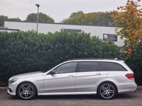 USED 2015 65 MERCEDES-BENZ E-CLASS 2.1 E220 BlueTEC AMG Night Edition (Premium) Estate 5dr Diesel G-Tronic+ Euro 6 (s/s) (177 ps) 10 SERVICES | PREMIUM EDITION