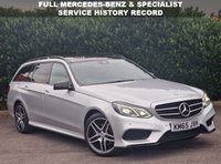 USED 2015 65 MERCEDES-BENZ E-CLASS 2.1 E220 BlueTEC AMG Night Edition (Premium) Estate 5dr Diesel G-Tronic+ Euro 6 (s/s) (177 ps) 10 SERVICES | PREMIUM EDITION