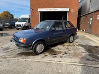 USED 1988 E FORD FIESTA 1.1 Ghia 3d  48 BHP Low Mileage