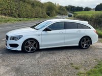 USED 2015 65 MERCEDES-BENZ CLA 2.0 CLA250 Engineered by AMG Shooting Brake 5dr Petrol 7G-DCT 4MATIC Euro 6 (s/s) (211 ps) STUNNING CONDTION++4WD++AUTO