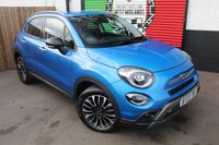 USED 2023 23 FIAT 500X 1.0 FireFly Turbo Cross SUV 5dr Petrol Manual Euro 6 (s/s) (120 bhp) REVERSE CAMERA----ITALIA BLUE METALLIC