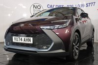 USED 2025 74 TOYOTA C-HR 1.8 VVT-h Design 5dr CVT (SAT NAV, HEATED SEATS) 