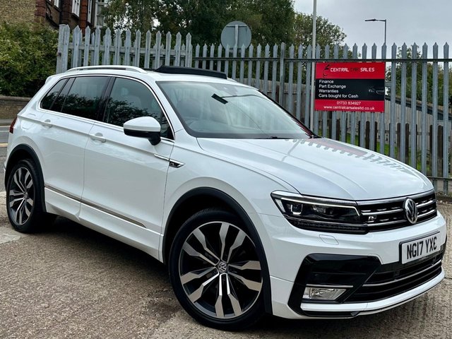 2017 17 VOLKSWAGEN TIGUAN 2.0 TDI BlueMotion Tech R-Line SUV 5dr Diesel DSG Euro 6 (s/s) (150 ps) 
